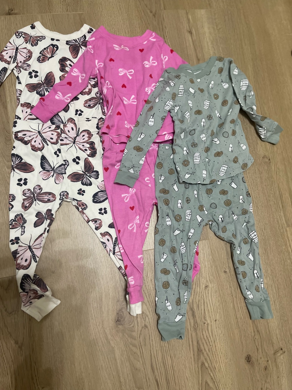 Bundle of Girls’ Pajamas (12mo/2T)